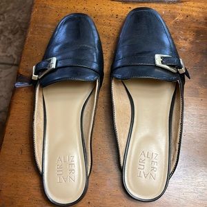 Naturalizer Kayden Mule 3 with 1/2 inch heel, non slip and super soft material.